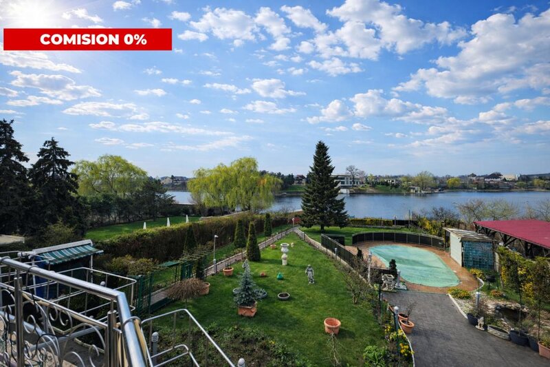 Snagov refugiu exclusivist pe malul lacului, proprietate rara